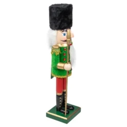 Northlight 14" Green And Red Christmas Nutcracker Soldier With Spear -Northlight GUEST 012e460b a973 4c11 8493 f952866237e5