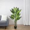 Northlight 51" Artificial Wide Leaf Green Dieffenbachia Potted Plant -Northlight GUEST 0a093a2f 79e9 4835 a16f 9b9e5e03c196