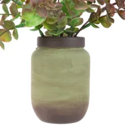 Northlight Real Touch™ Two-Toned Spring Eucalyptus Leaves Artificial Plant In Ceramic Pot 10" 10 Northlight Real Touch™ Two-Toned Spring Eucalyptus Leaves Artificial Plant In Ceramic Pot 10" -Northlight GUEST 0d15c558 ed58 4340 be3d b02bf5a414c6