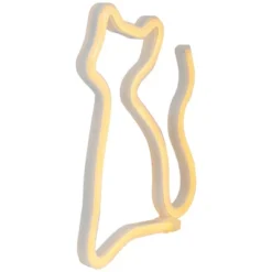Northlight 9" White Cat LED Neon Style Sign -Northlight GUEST 0da69052 e3fc 4dd7 99c1 519697407c59