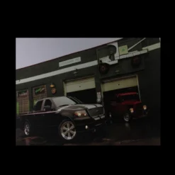 Northlight LED Lighted Ford Trucks At O'Briens Auto Service Canvas Wall Art 15.75" X 12" -Northlight GUEST 0edd6834 b475 4579 b7d4 d57b512d181f