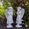 Northlight 10" Angel Standing In Prayer Outdoor Garden Statue -Northlight GUEST 1303570a 7ca8 441e adfd 10ca57b03361