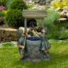 Northlight 35" LED Boy And Girl At A Wishing Well Water Fountain -Northlight GUEST 1b24b8c8 980f 4cb1 8645 19e95dffc97e