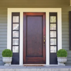 Northlight 1.25' Unlit Artificial Two Tone Green Boxwood Topiary Garden Ball