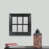 Northlight 17" Black Contemporary Square Windowpane Wall Mirror 2 Northlight 17" Black Contemporary Square Windowpane Wall Mirror -Northlight GUEST 1bc1b81f 573d 4bc0 be76 673d36d8f04b