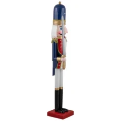 Northlight 48.25" Blue And White Christmas Nutcracker Soldier With Sword -Northlight GUEST 1dd177e5 bad9 4cff 8d84 4aaf7cc8ab5f