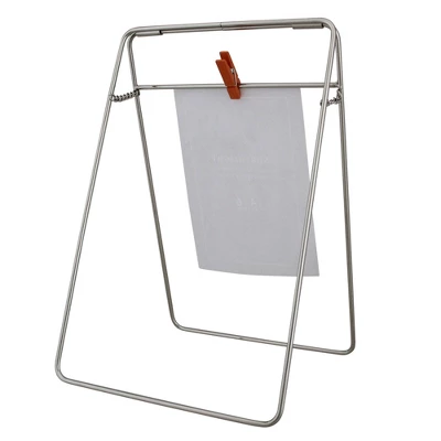 Northlight 9.75" Contemporary Clip On 4" X 6" Photo Picture Frame - Silver 6 Northlight 9.75" Contemporary Clip On 4" X 6" Photo Picture Frame - Silver - Image 4