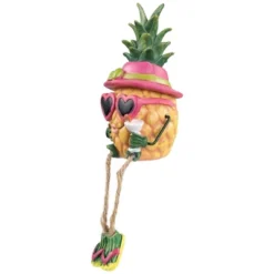 Northlight 6.25" Tropical Girl Pineapple With Cocktail Outdoor Garden Statue -Northlight GUEST 2192c696 3d49 4909 9e1e cc4f2b133b9e