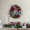 Northlight Plaid And Houndstooth And Red Berries Artificial Christmas Wreath - 24-Inch, Unlit -Northlight GUEST 2644b12e 77ee 4c0a adaa c9c2305afeec