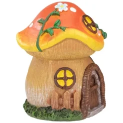 Northlight 6.25" Orange Mushroom House Outdoor Garden Statue 10 Northlight 6.25" Orange Mushroom House Outdoor Garden Statue -Northlight GUEST 288053f9 6c17 4f07 8462 6ea74d1ff9e5