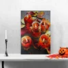 Northlight LED Lighted Autumn Leaves And Flickering Candles Canvas Wall Art 23.5" X 15.75" -Northlight GUEST 2aff6216 5c23 49da 8c49 d0c000fb977c