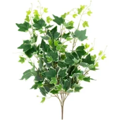 Northlight 31.5" Ivy Floral Artificial Hanging Spring Floral Bush - Green/White -Northlight GUEST 2ce1a183 ed8b 4f46 9335 0815873123e4