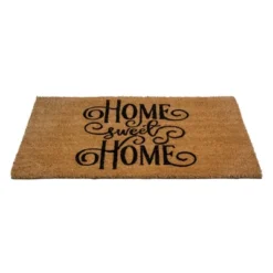 Northlight Natural Coir Rectangular "Home Sweet Home" Doormat 18" X 30" -Northlight GUEST 2d8e83eb f929 4573 ab29 d3c4cd3a9fe3