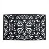 Northlight Scroll Design With Open Back Welcome Doormat 18" X 30" -Northlight GUEST 2e48839f d722 4adb 8a81 19a167c5ecf9
