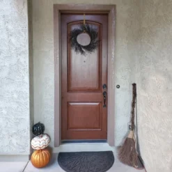 Northlight Black Twig Artificial Halloween Wreath, 24-Inch, Unlit -Northlight GUEST 39d07576 6af3 4e9c abf2 98210306acc6