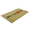 Northlight Beige And Black Animal Print "Wipe Your Paw Here" Doormat 30 X 18 1 Northlight Beige And Black Animal Print "Wipe Your Paw Here" Doormat 30 X 18 -Northlight GUEST 3d1b4423 3991 469a 9fbc 10760b7e65b7