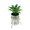 Northlight 7" Tropical Artificial Foliage In Tin Planter - Green/Silver 1 Northlight 7" Tropical Artificial Foliage In Tin Planter - Green/Silver -Northlight GUEST 3ddb8a8d 667a 45dc 9398 d0cf2f8bf08e