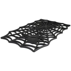 Northlight Black Spider Web Rectangular Halloween Doormat 18" X 30" -Northlight GUEST 3eaddd21 9c60 409a ad24 0bbb0ddcd0ab