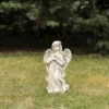 Northlight 17" Peaceful Angel Holding A Rose Outdoor Garden Statue -Northlight GUEST 4131ab37 7297 4e74 89b9 efe5da55324f