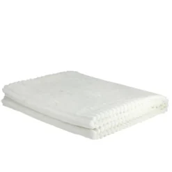 Northlight 50" X 60" Ultra Plush Micro Fleece Throw Blanket - White -Northlight GUEST 418e63df c741 40b7 b144 7b3f3cf1668c