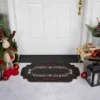 Northlight Black And Copper Reindeer "Merry Christmas" Doormat 18" X 30" -Northlight GUEST 436a3655 6330 4bb2 b3aa bdaa4a66b826