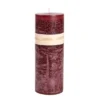 Northlight 9" Wine Red Traditional Cylindrical Outdoor Pillar Candle -Northlight GUEST 46d81086 2e27 4d5b a43f 6c1abd00c75b