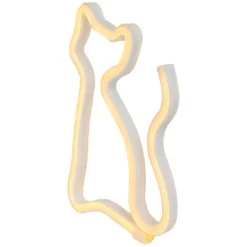 Northlight 9" White Cat LED Neon Style Sign -Northlight GUEST 4729da5f 1528 4d14 a1cb 4a7060ebd379