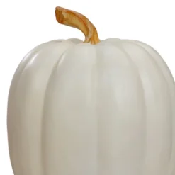 Northlight 8" White Pumpkin Autumn Harvest Tabletop Decoration -Northlight GUEST 47cb16c6 0ed6 4c8e bb2b 33a06259d37f