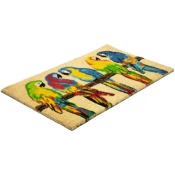 Northlight Toffee And Multicolor Parrots Coir Outdoor Doormat 18" X 30" 10 Northlight Toffee And Multicolor Parrots Coir Outdoor Doormat 18" X 30" -Northlight GUEST 4862d734 12c4 4ffa 8a9e 0c4de4f76b61