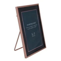 Northlight 7.25" Classical Rectangular 5" X 7" Photo Picture Frame With Easel Back - Rose Gold -Northlight GUEST 4b1ed835 b63b 4f97 9001 f730cf259689