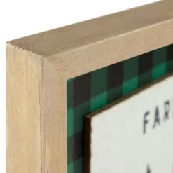 Northlight 16" Buffalo Plaid Wooden Framed "Farm Fresh Christmas Trees" Wall Decor 9 Northlight 16" Buffalo Plaid Wooden Framed "Farm Fresh Christmas Trees" Wall Decor -Northlight GUEST 51ddd61e b925 4cb9 88b3 20417540e70e