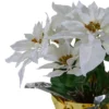 Northlight 17" Potted White Artificial Poinsettia Christmas Arrangement 1 Northlight 17" Potted White Artificial Poinsettia Christmas Arrangement -Northlight GUEST 526350c5 08cb 43fd 8b8d 38a6507111eb