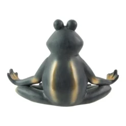 Northlight 12.25" Frog In Lotus Yoga Position Garden Statue -Northlight GUEST 52a5694d 0617 4399 be41 d4c0583ba211