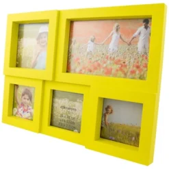 Northlight Yellow Multi-Sized Puzzled Collage Picture Frame 9 Northlight Yellow Multi-Sized Puzzled Collage Picture Frame -Northlight GUEST 5474b814 e7b0 4a2d a968 77487d0b6729