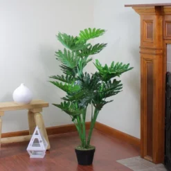 Northlight 47" Green Potted Philodendron Selloum Artificial Plant -Northlight GUEST 59f4b707 a048 43ef 8d52 3c27a3f9f3e7