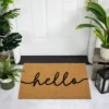Northlight Natural Coir "Hello" Outdoor Doormat 18" X 30" 1 Northlight Natural Coir "Hello" Outdoor Doormat 18" X 30" -Northlight GUEST 5e338ec3 11f6 4c46 bbb0 14be0c2255c5