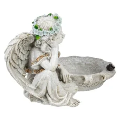Northlight 12.25" Sitting Angel Bird Feeder Outdoor Garden Statue -Northlight GUEST 5fe95945 f020 47f6 9c87 83a2b6ea2f2b