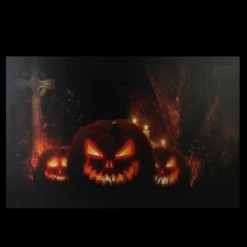 Northlight LED Lighted Jack-O-Lanterns In A Cemetery Halloween Canvas Wall Art 23.5" X 15.5" 7 Northlight LED Lighted Jack-O-Lanterns In A Cemetery Halloween Canvas Wall Art 23.5" X 15.5" -Northlight GUEST 647aff90 b7f4 4727 bb6c 4f91e620dcd7