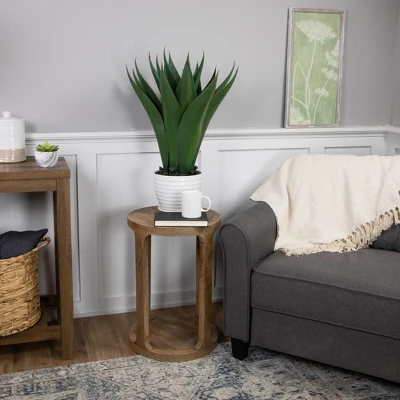 Northlight 26" Green Agave Americana Succulent Artificial Potted Plant 3 Northlight 26" Green Agave Americana Succulent Artificial Potted Plant