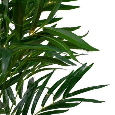 Northlight 42" LED Lighted Potted Artificial Ravenea Palm Plant 4 Northlight 42" LED Lighted Potted Artificial Ravenea Palm Plant - Image 2