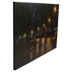 Northlight LED Lighted Nighttime City Park Scene Canvas Wall Art 23.75" 9 Northlight LED Lighted Nighttime City Park Scene Canvas Wall Art 23.75" -Northlight GUEST 6cf1b765 1f6a 4971 b7e3 0dace5ec683e