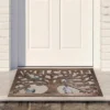 Northlight Tree With Animals Rectangular "Welcome" Doormat 18" X 30" -Northlight GUEST 70b225e1 83a2 4504 8b4e 8e1f47215af8
