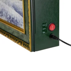 Northlight 31" LED Lighted Musical Snowing Retro Truck Wall Plaque -Northlight GUEST 71881f8e 07ba 4c44 afd6 2cc85ed5e3ff