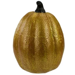 Northlight 9.75" Gold And Orange Greek Key Textured Autumn Pumpkin Tabletop Decoration 7 Northlight 9.75" Gold And Orange Greek Key Textured Autumn Pumpkin Tabletop Decoration -Northlight GUEST 72a288b4 a2e8 48eb a9d5 de43af8447b6