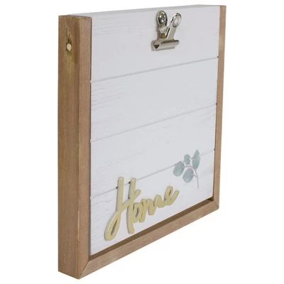 Northlight Photo Clip "Home" Frame With Hinge Design Table Top Decor 8.5" 3 Northlight Photo Clip "Home" Frame With Hinge Design Table Top Decor 8.5"