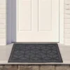 Northlight Gray Diamond Patterned Rectangular Coir Doormat 18" X 30" -Northlight GUEST 73a03241 5599 4cd3 978d a93316ee4636
