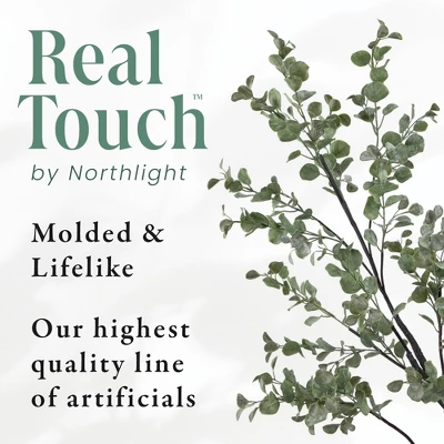 Northlight Real Touch™ Artificial Monstera Artificial Plant In A White Textured Pot - 4.25' 9 Northlight Real Touch™ Artificial Monstera Artificial Plant In A White Textured Pot - 4.25' - Image 7