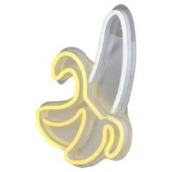 Northlight 18" Yellow LED Neon Style Banana Wall Sign -Northlight GUEST 762179fe 30d8 4c53 a2c0 350d24fc88d8