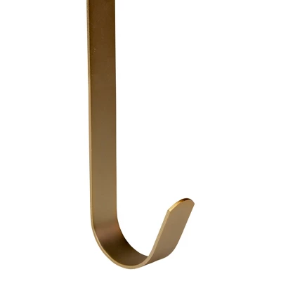 Northlight 13.5" Champagne Gold Christmas Wreath Hanger 5 Northlight 13.5" Champagne Gold Christmas Wreath Hanger - Image 3