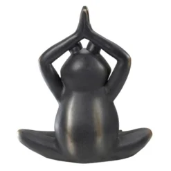 Northlight 12" Yoga Frog In Prayer Position Outdoor Garden Statue -Northlight GUEST 77ad8194 f875 4293 90f1 e54e46005b7d